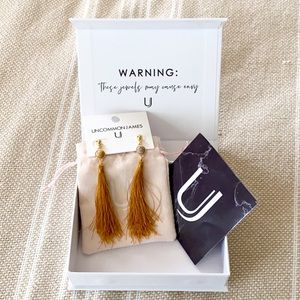 NWT Uncommon James Tassel Earrings
